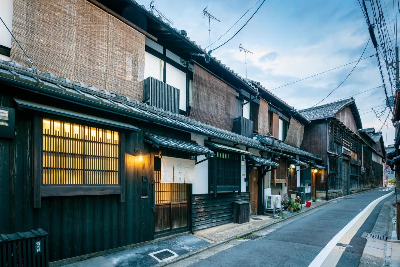 Вилла Suigetsu Machiya House Киото Экстерьер фото